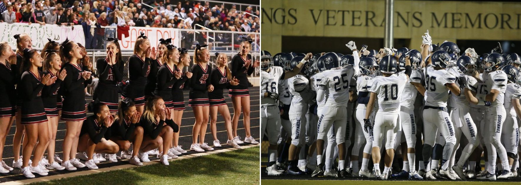 5. Class 2A No. 5 Holland Hall (1-0) at 3A No. 3 Cascia Hall (1-0)